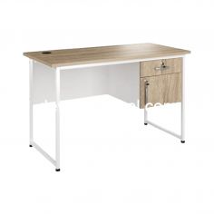 Office Table Size 120 - ORBITREND MASON / Sonoma Light - White